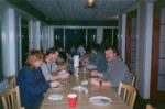 Dinner on the back patio